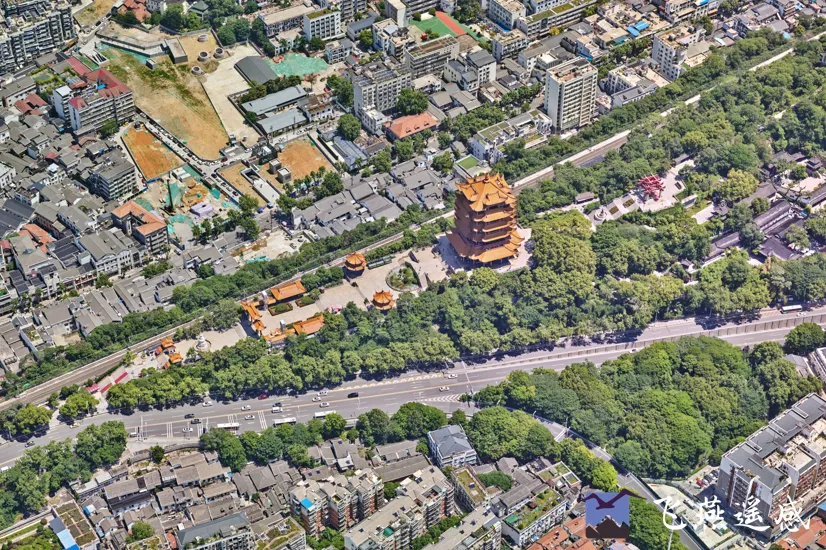 一樓一閣，均以數(shù)字化方式呈現(xiàn)——實(shí)景三維“復(fù)刻”大美武漢